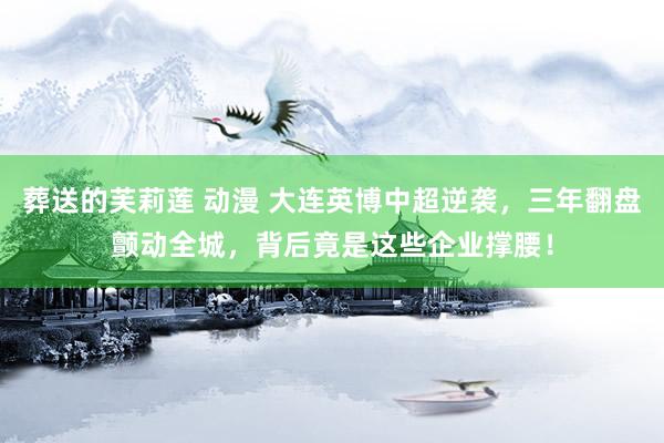 葬送的芙莉莲 动漫 大连英博中超逆袭，三年翻盘颤动全城，背后竟是这些企业撑腰！